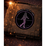 STICKER HOLOGRAPHIQUE "TOUJOURS PRÊT A TIRER" (10 cm )