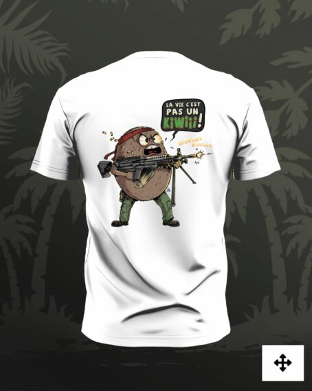 T-SHIRT MIXTE "LA VIE C'EST PAS UN KIWI"