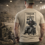 T-shirt humour –"TIREUR DE LITRE"