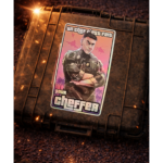 STICKER Holographique "UN CHEF C'EST FAIT POUR CHEFFER"( 14 cm )