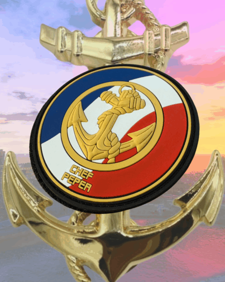 PATCH "TROUPES DE MARINE"