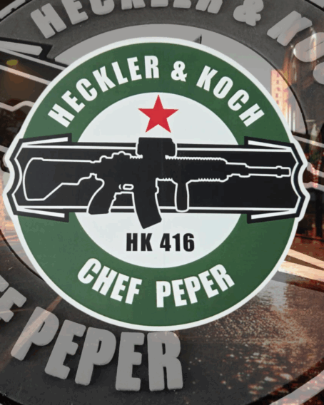 STICKER HK 416 ( 13 cm )