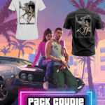 PACK COUPLE Blanc/ Noir "BASE ARRIERE"