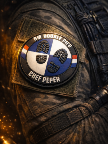 PATCH “BM DOUBLE PIED “