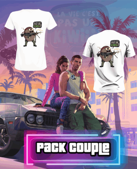 CRÉER TON PACK COUPLE "LA VIE C'EST PAS UN KIWI "