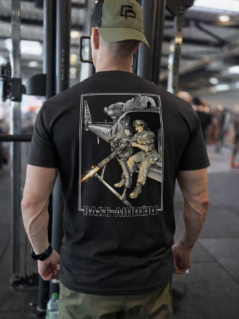 T-shirt humour –  “LA BASE ARRIÉRE”