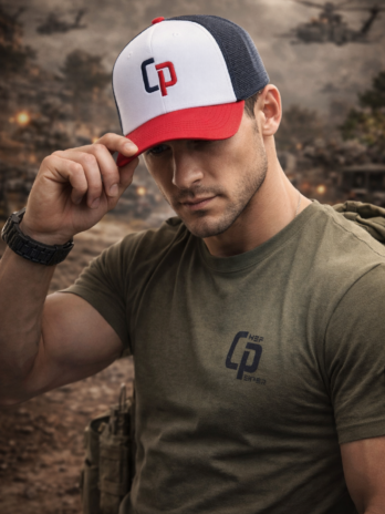 Casquette Trucker Rouge Blanc Bleu Homme | Style US – Chef Peper