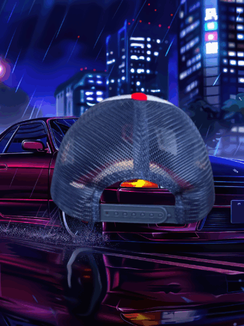 Casquette Trucker Rouge Blanc Bleu Homme | Style US – Chef Peper