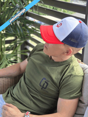 Casquette Bleu/blanc/Rouge