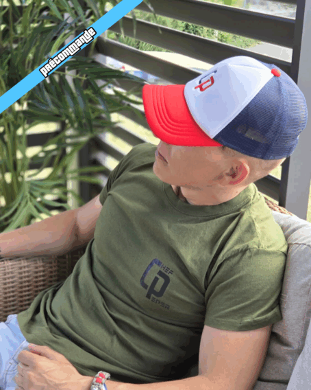 Casquette Bleu/blanc/Rouge