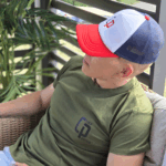 Casquette Bleu/blanc/Rouge