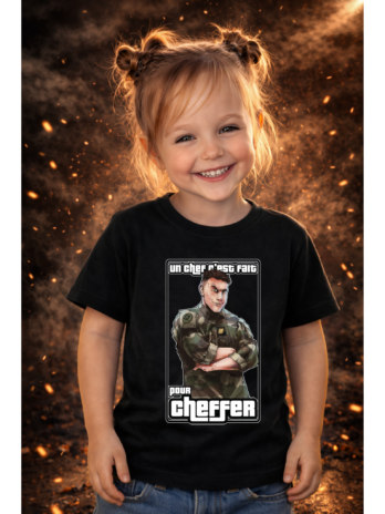 T-shirt enfant Chef Peper “BM DOUBLE PIED”