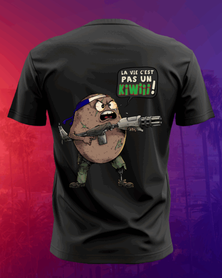 T-SHIRT MIXTE "LE KIWI PATRIOTE" – Image 4