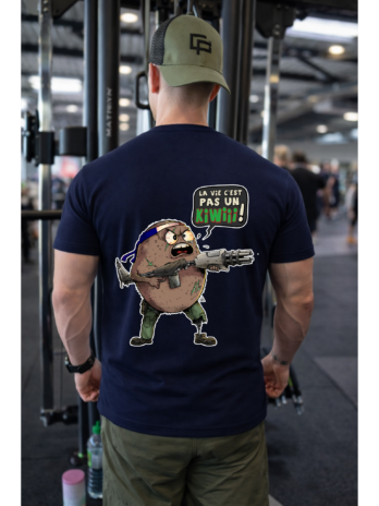 T-shirt humour –”LE KIWI PATRIOTE”