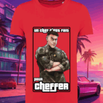 TSHIRT ENFANT "UN CHEF C'EST FAIT POUR CHEFFER"