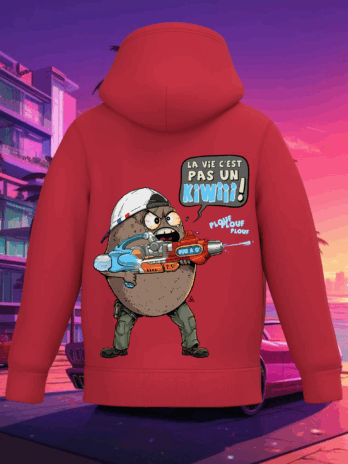 SWEAT ENFANT “LA VIE C’EST PAS UN KIWI “