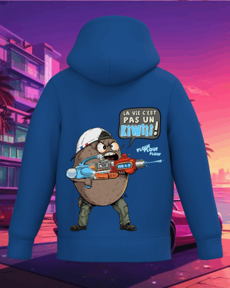 SWEAT ENFANT "LA VIE C'EST PAS UN KIWI "