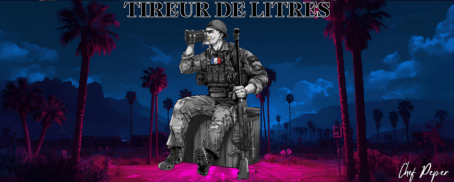 TASSE "TIREUR DE LITRE" bleu et rose – Image 3