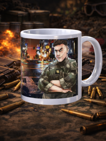 TASSE “UN CHEF C’EST FAIT POUR CHEFFER”orange