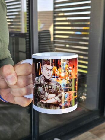 TASSE “UN CHEF C’EST FAIT POUR CHEFFER”orange