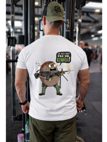 T-shirt humour –”LA VIE C’EST PAS UN KIWI”