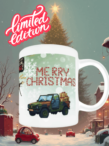 TASSE EN EDITION LIMITÉE “KIWI PÈRE NOËL” DÉDICACÉE PAR PEPER