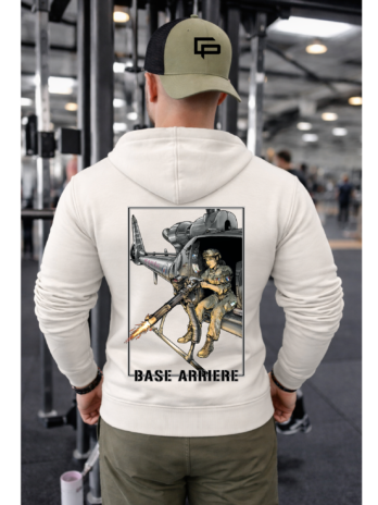 Sweat streetwear humoristique – “BASE ARRIÈRE”