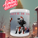 TASSE EN EDITION LIMITÉE "TIREUR DE LITRES NOËL" DÉDICACÉE PAR PEPER