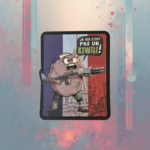 STICKERS "KIWI PATRIOTE" 13X10,5 cm