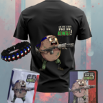 PACK PATRIOTE (t-shirt, tasse, bracelet , stickers)