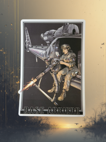 STICKERS “LA BASE ARRIÈRE” 13 X 9 cm