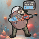 STICKERS "KIWI ENFANT" 13X10,5 cm (Copie)