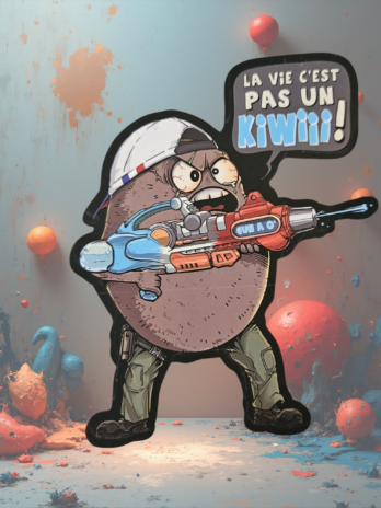 STICKERS “KIWI ENFANT” 13X10,5 cm (Copie)