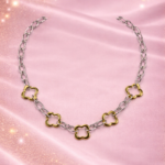 Collier Trèfle Doré & Argent  | KF Forever