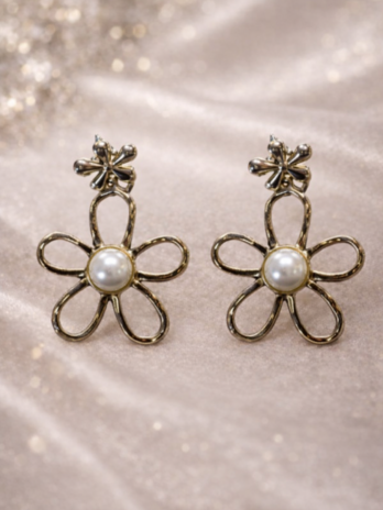 Boucles d’oreilles “Fleur d’Oracle”