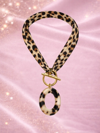 Collier Foulard Léopard | KF.Forever