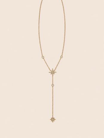 Collier Stellaire avec étoile et Zircon