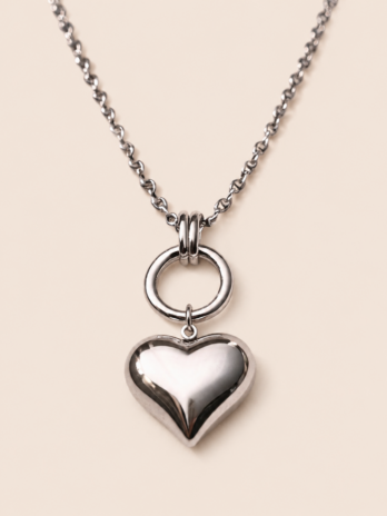 Collier Cœur en Acier Inoxydable – KF.Forever