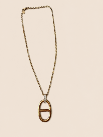 Collier Oval Élégance – KF