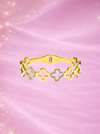 Bracelet “Trèfle lumière”