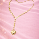 Collier Y élégant avec pendentif cœur | KF Forever