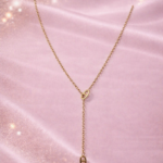 Collier Y doré minimaliste | KF Forever