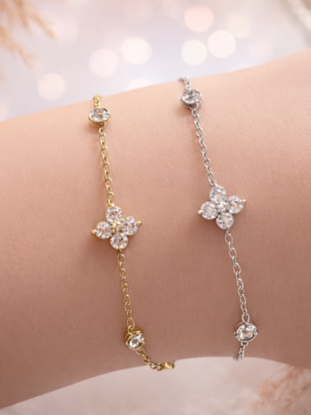 Bracelet “Fleur d’Iris “