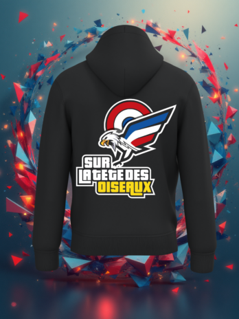 SWEAT SUR LA TÊTE DES OISEAUX (2 COLORIS)