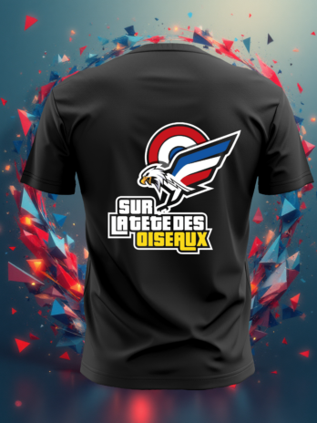 T-SHIRT SUR LA TÊTE DES OISEAUX