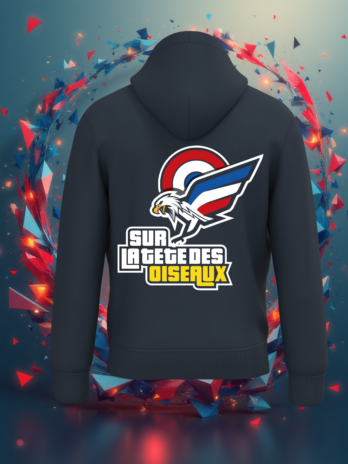 SWEAT SUR LA TÊTE DES OISEAUX (2 COLORIS)