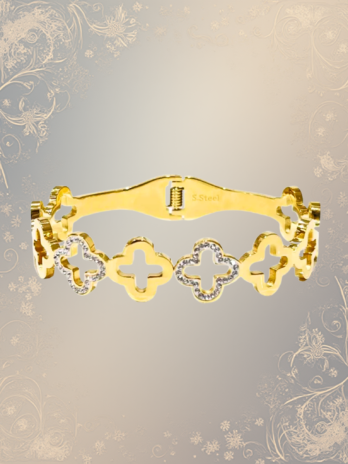 Bracelet “Trèfle lumière”