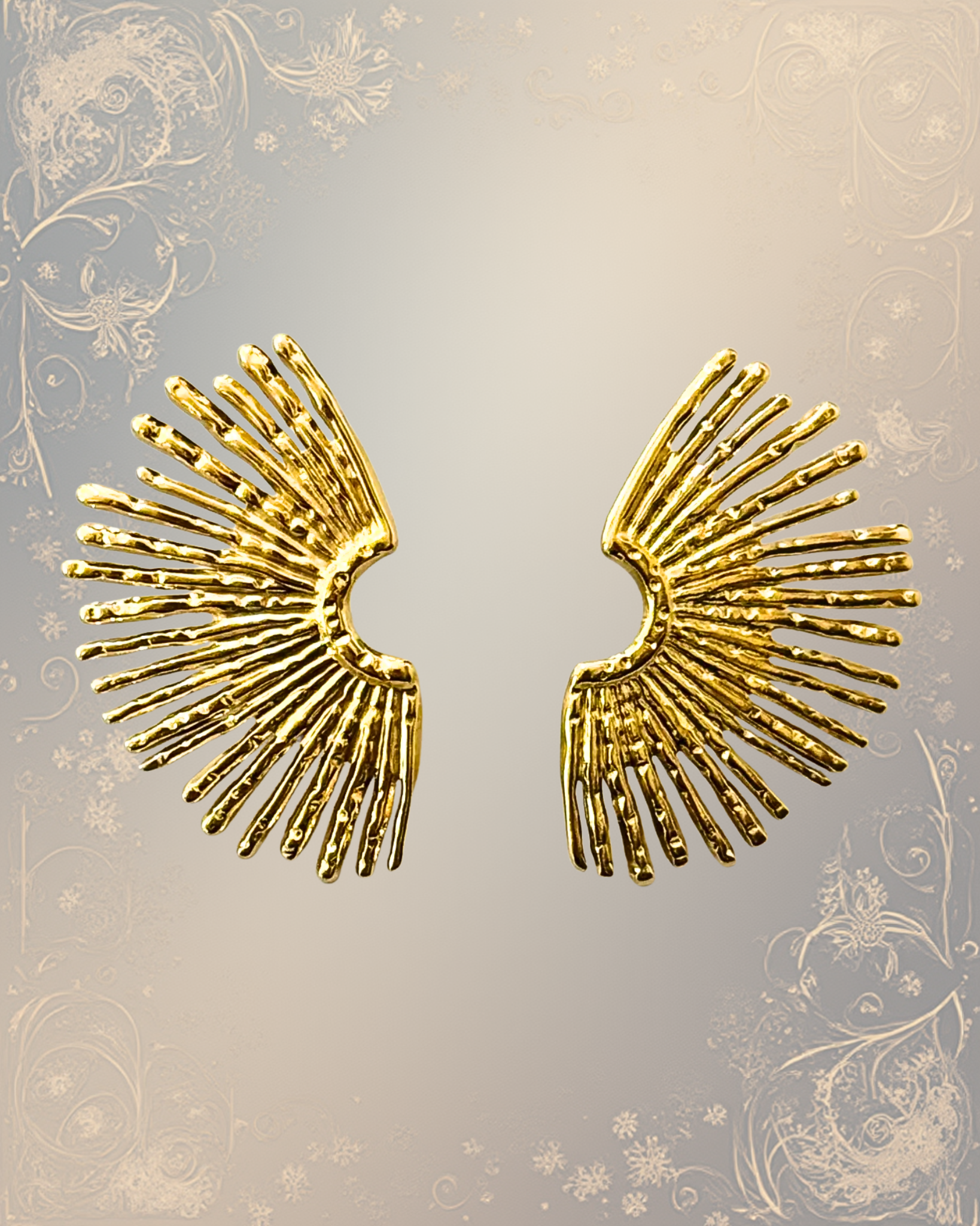 Boucles d’oreilles "Rayon d’Empire"