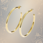 Boucles d’oreilles "Cercle d’Or"