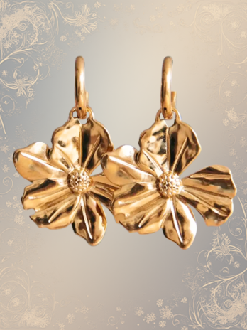 Boucles d’oreilles ” Éclat de Racine”